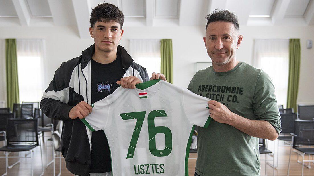 BUDAPEST, HUNGARY - APRIL 2: Krisztian Lisztes of Ferencvarosi TC